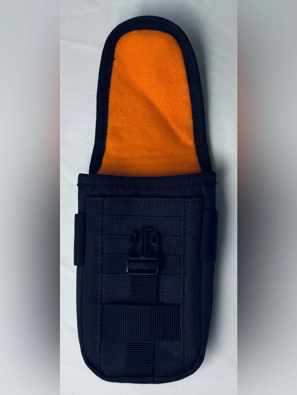 NWOT Tactical black Molle Cell Phone Pouch Cover Carrier EDC pouch